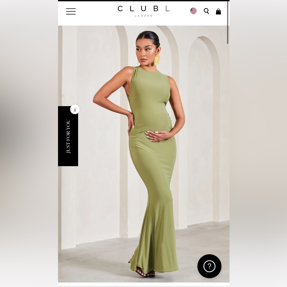 Club L London Maternity Dress Size 4